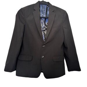 IZOD Kids Black Blazer Classic Fit Two Button Closure size‎ 12